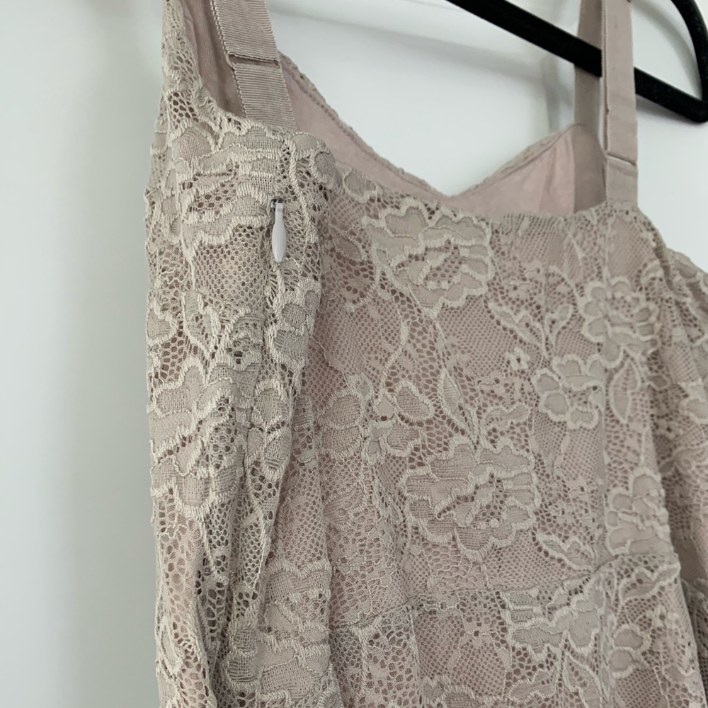 2/$28 Free people lace mini dress - Picture 5 of 6